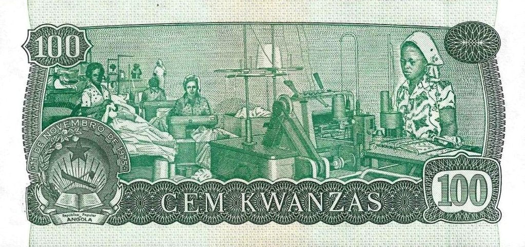 Angola - 100 Kwanzas 1976 (# 111)