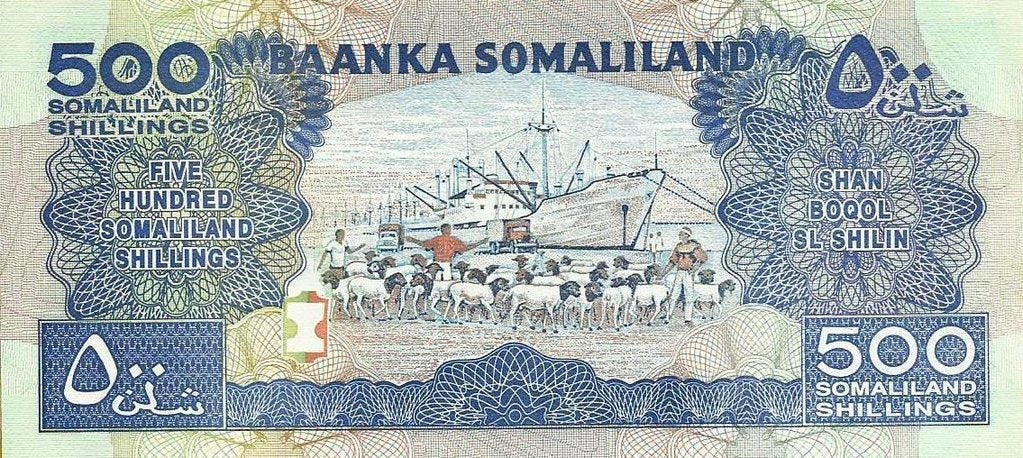 Somalilandia - 500 Shillings 2011 (# 6h)