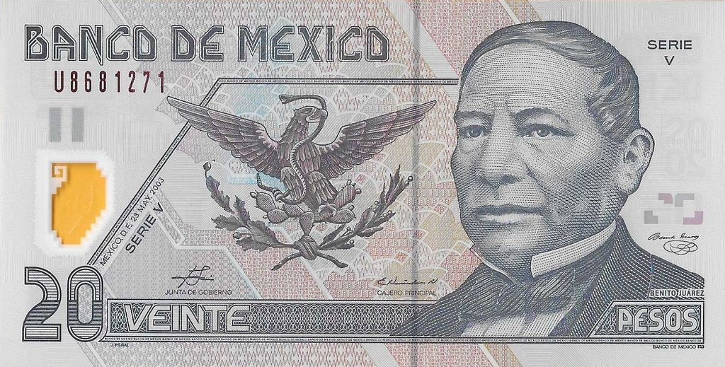 Mexico - 20 Pesos 2003 (# 113d)