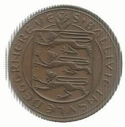 Guernsey - 8 Doubles 1956 (Km# 16)