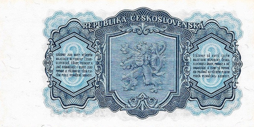 Checoslovaquia - 3 Koruny 1953 (# 79b)