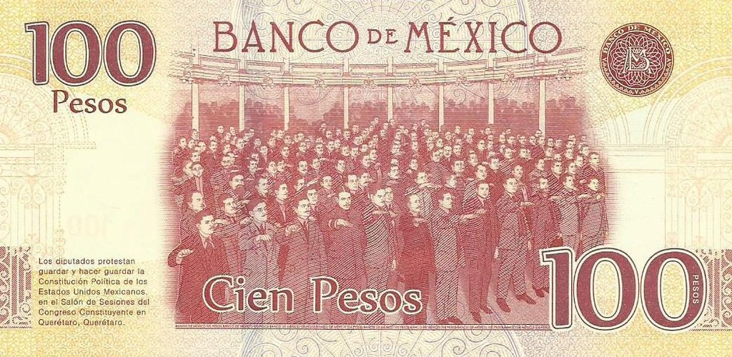 Mexico - 100 Pesos 2016 (# 130q)