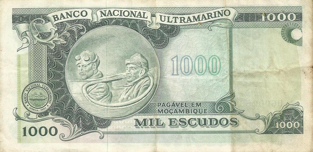 Moçambique - 1000$00 1972 (# 115)