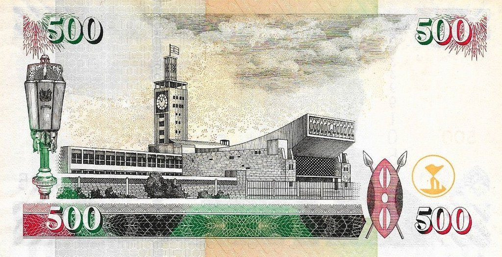 Quenia - 500 Shillings 2009 (# 50d)