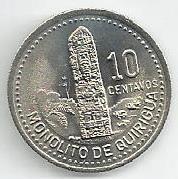 Guatemala - 10 Centavos 1996 (Km# 277)