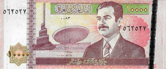 Iraque - 10000 Dinares 2002 (# 89)