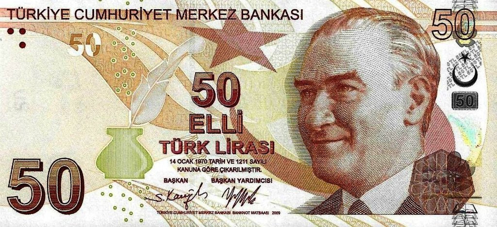 Turquia - 50 Liras 2022 (# 225e)