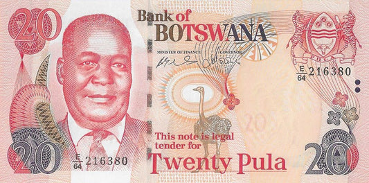 Botswana - 20 Pula 2004 (# 27a)