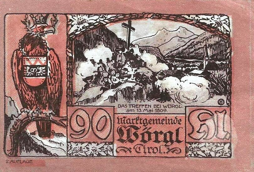 Austria - 90 Heller 1921 (#Nl)
