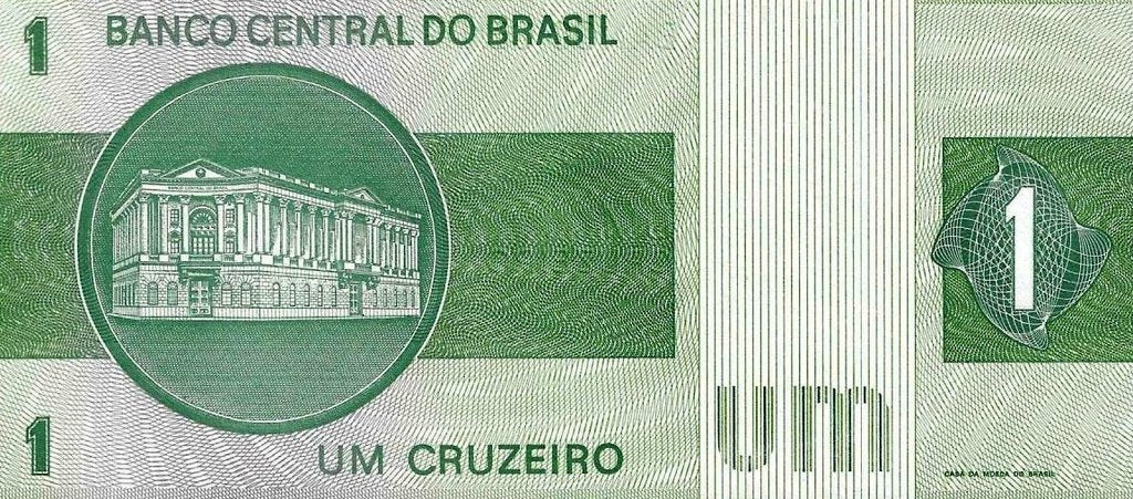 Brasil - 1 Cruzeiro 1975 (# 191Ac)