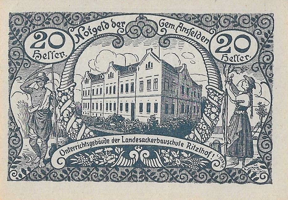 Austria - 20 Heller 1920 (# NL) Zwanzig