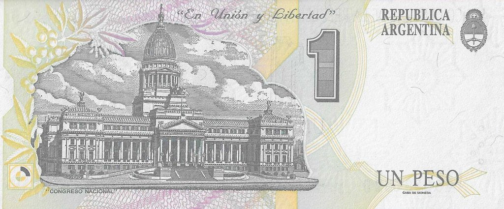 Argentina - 1 Peso 1992 (# 339b)