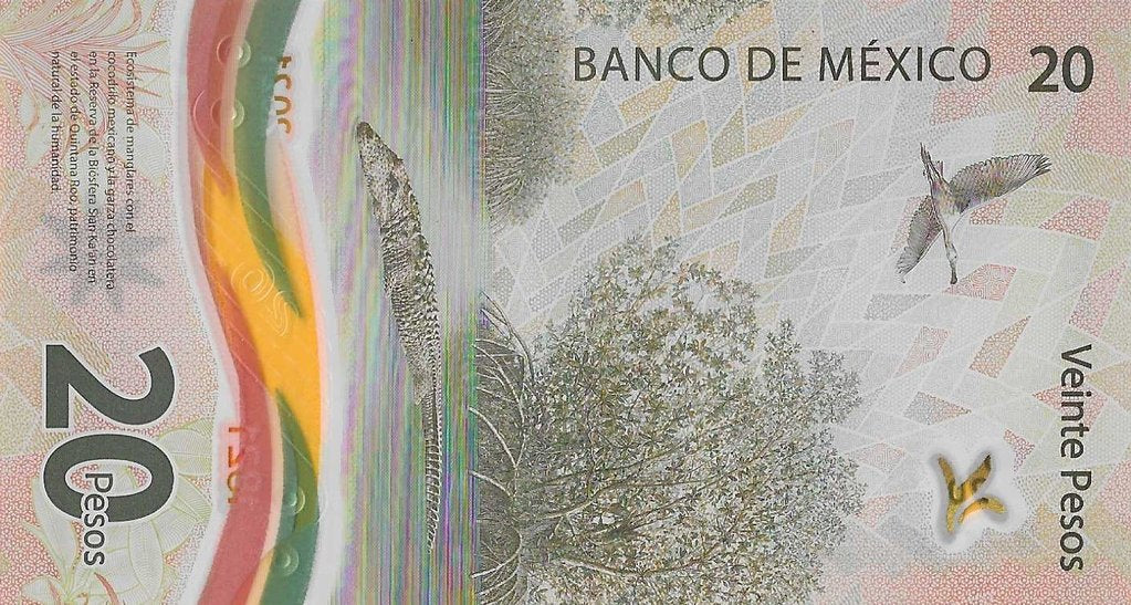 Mexico - 20 Pesos 2021 (# 136)