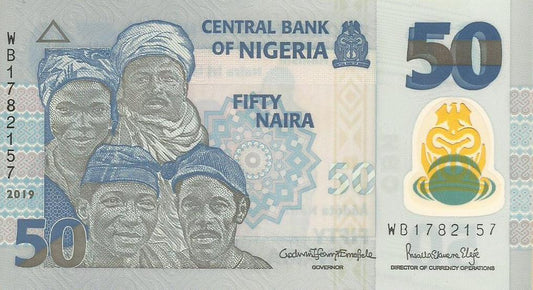 Nigeria - 50 Naira 2019 (# 40i)