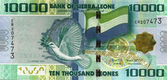 Serra Leoa - 10000 Leones 2015 (# 33c)