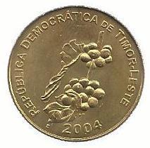 Timor Lorosae - 50 Centavos 2004 (Km# 5)