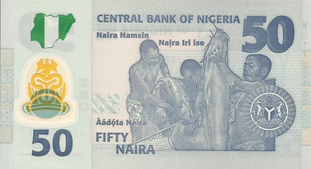 Nigeria - 50 Naira 2019 (# 40i)