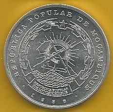 Moçambique - 10 Meticais 1986 (Km# 102a)