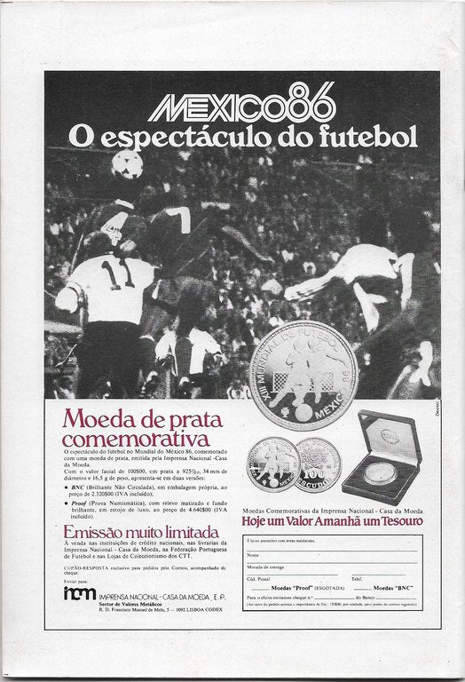 Revista Moeda - Agosto 1986