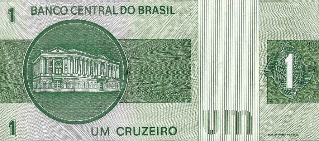 Brasil - 1 Cruzeiro 1972 (# 191Ab)