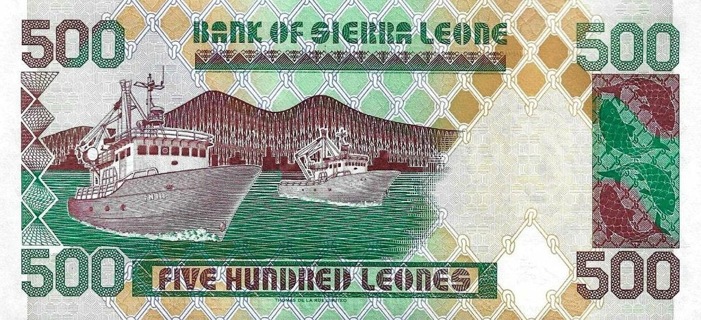 Serra Leoa - 500 Leones 2003 (# 23d)