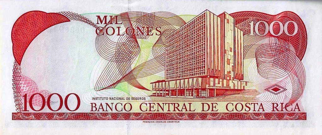 Costa Rica - 1000 Colones 2003 (# 264d)