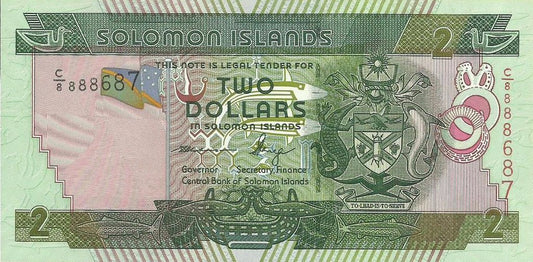 Ilhas Salomão - 2 Dolares 2011 (# 25c)