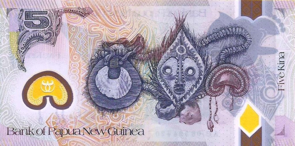 Papua N. Guiné - 5 Kina 2008 (# 29a)