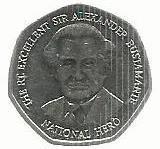 Jamaica - 5 Dolares 1995 (Km# 163)