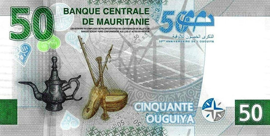 Mauritania - 50 Ouguyas 2023 (28a)