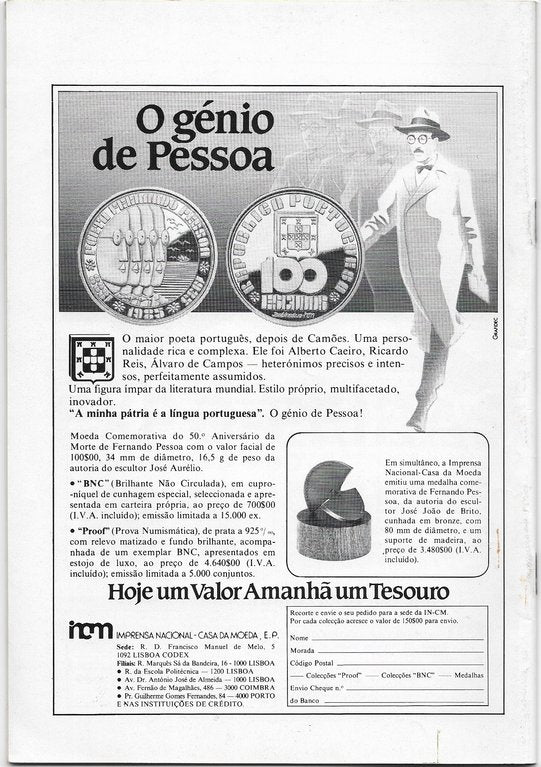 Revista Moeda - Outubro 1986