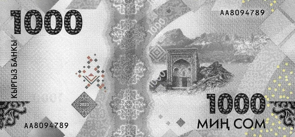 Quirguistão - 1000 Som 2023 (# 39)