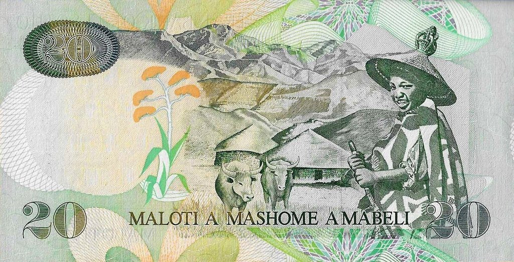 Lesoto - 20 Maloti 2001 (# 16c)