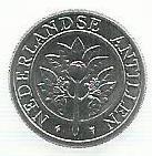 Antilhas Holandesas - 5 Centimos 1990 (Km# 33)