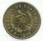 Guatemala - 1 Centavo 1995 (Km# 275)