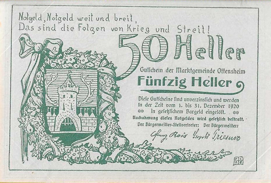 Austria - 50 Heller 1920 (# JPR0717)