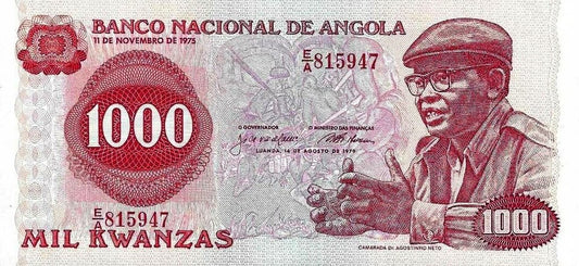 Angola - 1000 Kwanzas 1979 (# 117)