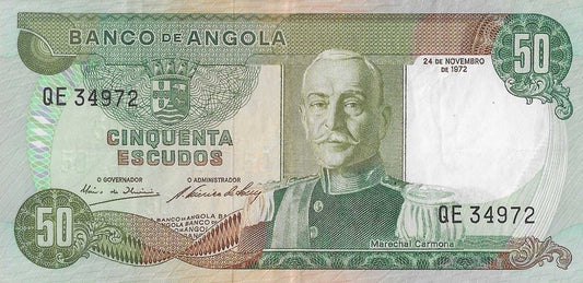 Angola - 50$00 1972 (# 100)