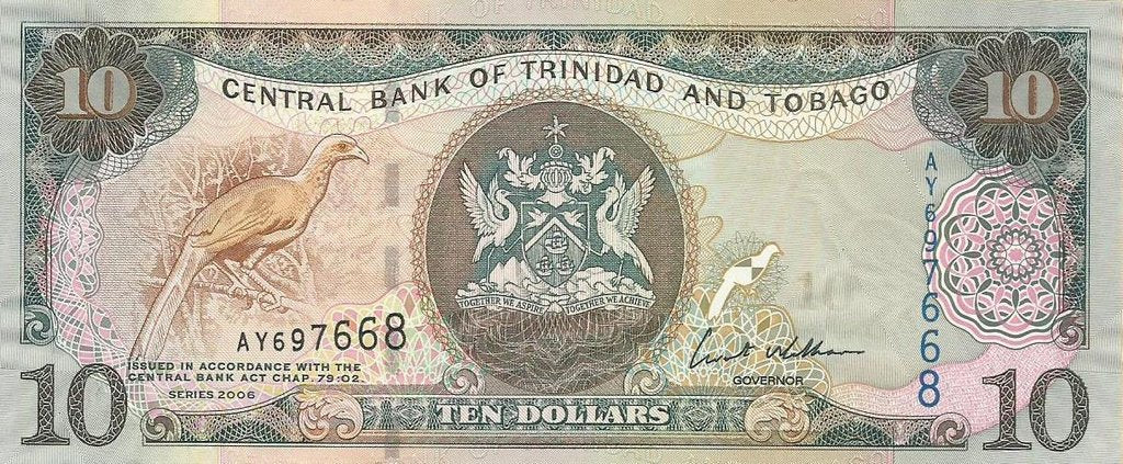Trinidade Tobago - 10 Dolares 2006 (# 48)