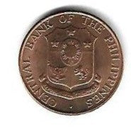 Filipinas - 1 Centavo 1960 (Km# 186)