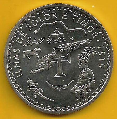 Portugal - 200$00 1995 (Km# 683) Solor e Timor