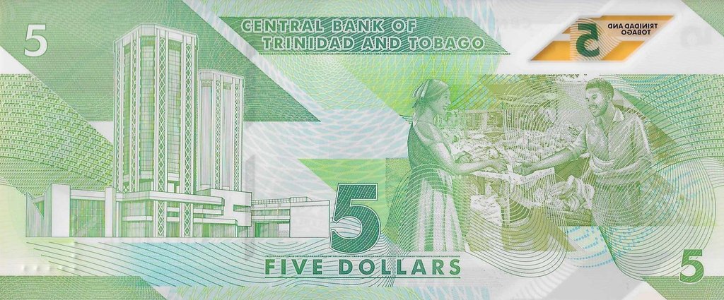Trinidade Tobago - 5 Dolares 2020 (# 61)
