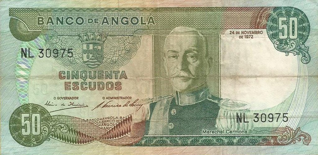 Angola - 50$00 1972 (# 100)