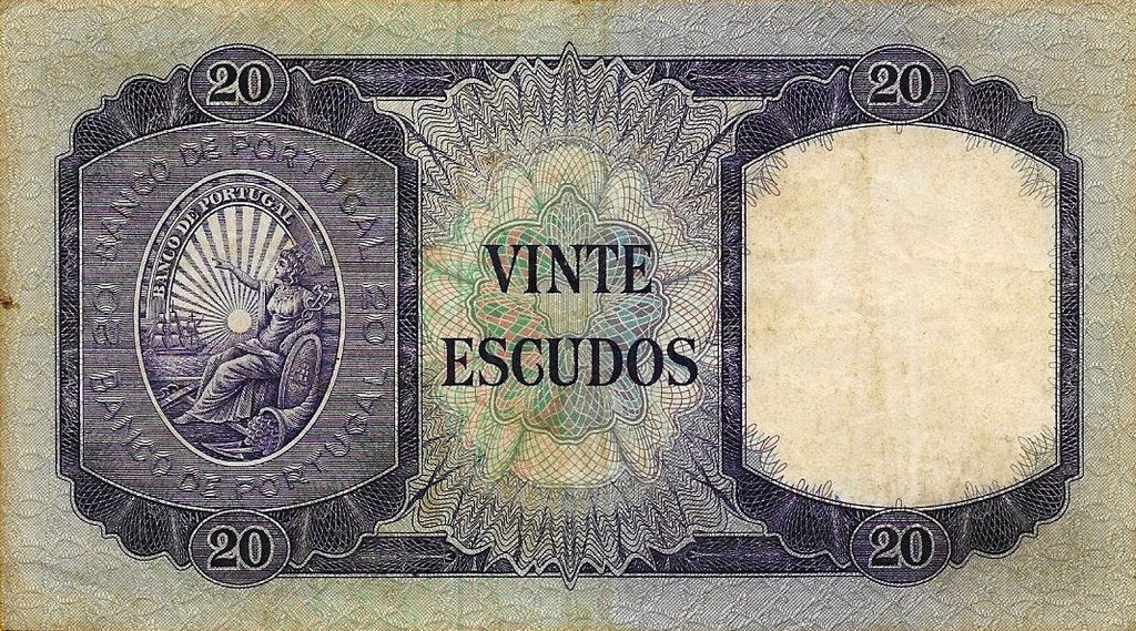 Portugal - 20$00 1960 (# 163)