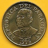 Paraguai - 10 Guaranies 1996 (Km# 178a) Fao