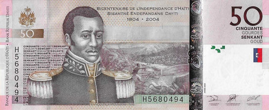 Haiti - 50 Gourdes 2004 (# 274a)