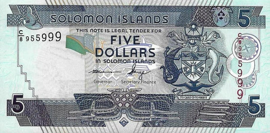 Ilhas Salomão - 5 Dolares 2011 (# 26)
