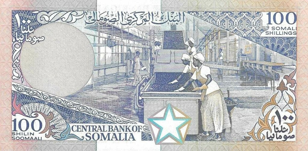 Somalia - 100 Shillings 1988 (# 35c)