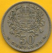 Portugal - 50 Centavos 1960 (Km# 577)