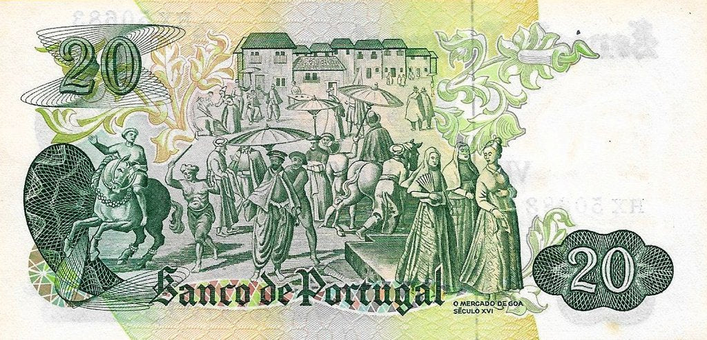 Portugal - 20$00 1971 (# 173)